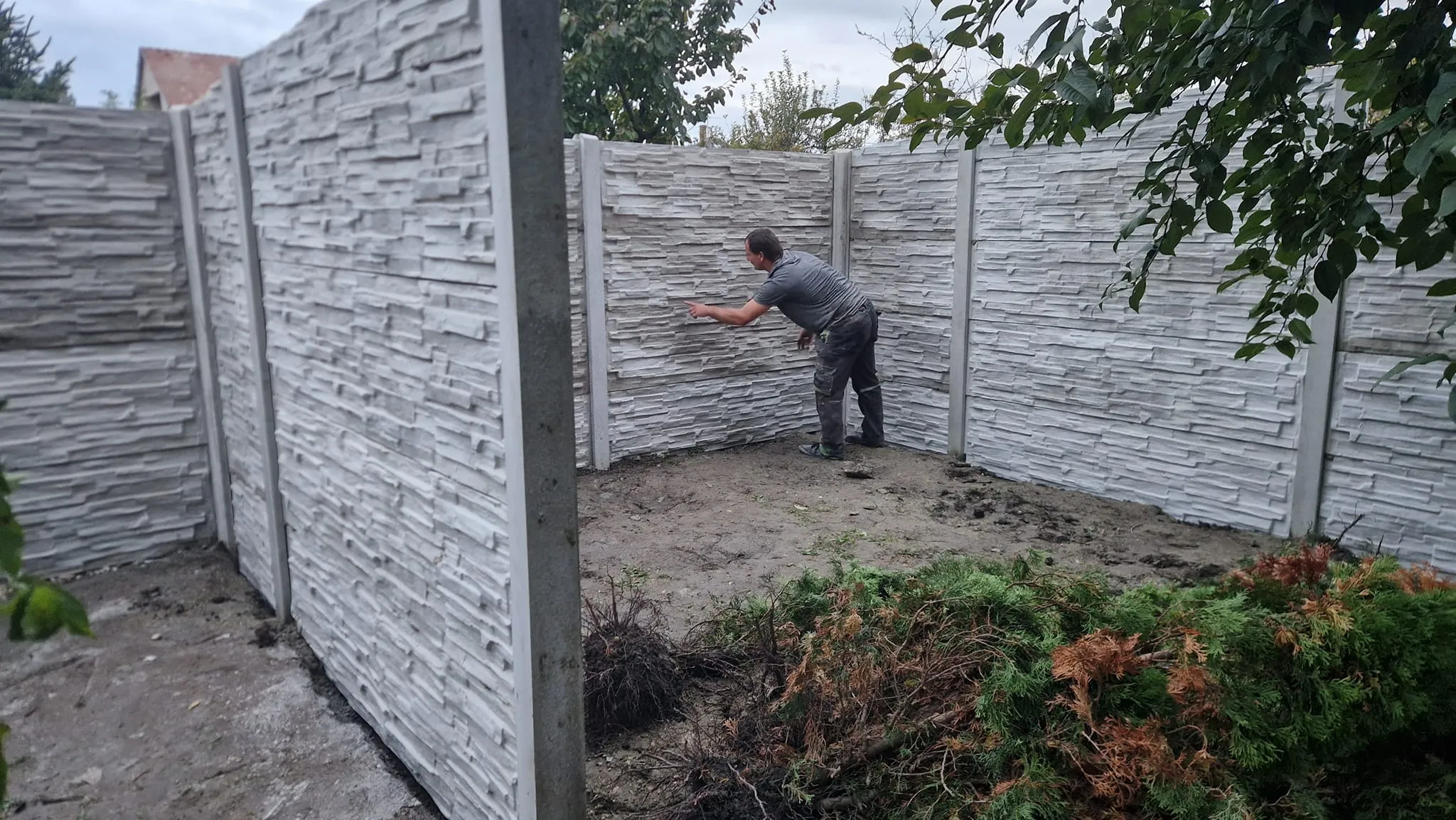 Kerítés projekt 17